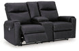 Axtellton Power Reclining Loveseat with Console - Affordable Home Luxury