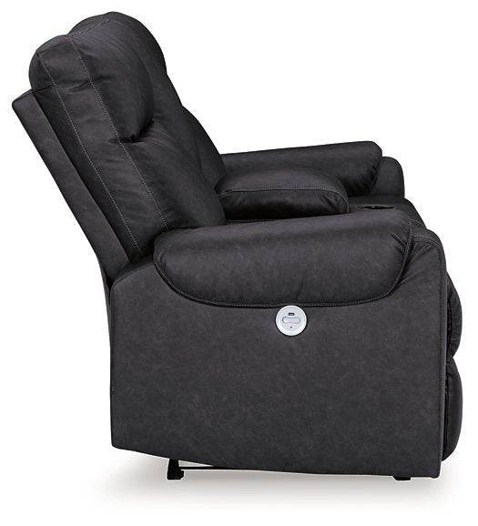 Axtellton Power Reclining Loveseat with Console - Affordable Home Luxury