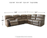 Segburg Power Reclining Sectional - Affordable Home Luxury