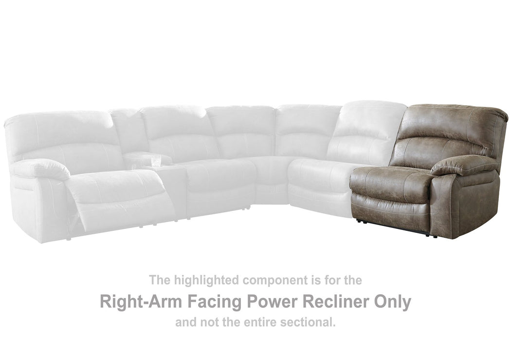 Segburg Power Reclining Sectional - Affordable Home Luxury