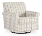 Davinca Swivel Glider Accent Chair - Affordable Home Luxury