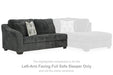 Biddeford 2-Piece Sleeper Sectional with Chaise - Affordable Home Luxury