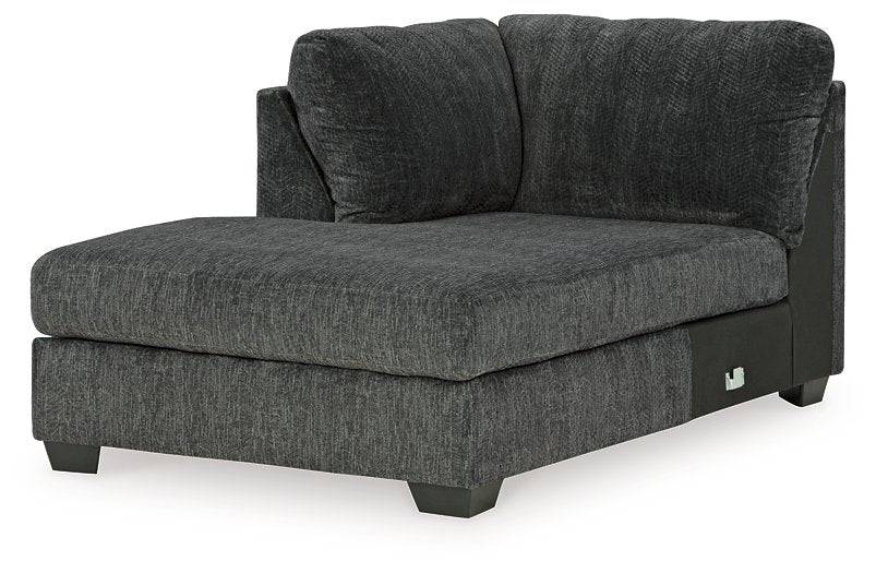 Biddeford 2-Piece Sleeper Sectional with Chaise - Affordable Home Luxury