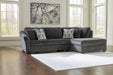 Biddeford 2-Piece Sleeper Sectional with Chaise - Affordable Home Luxury