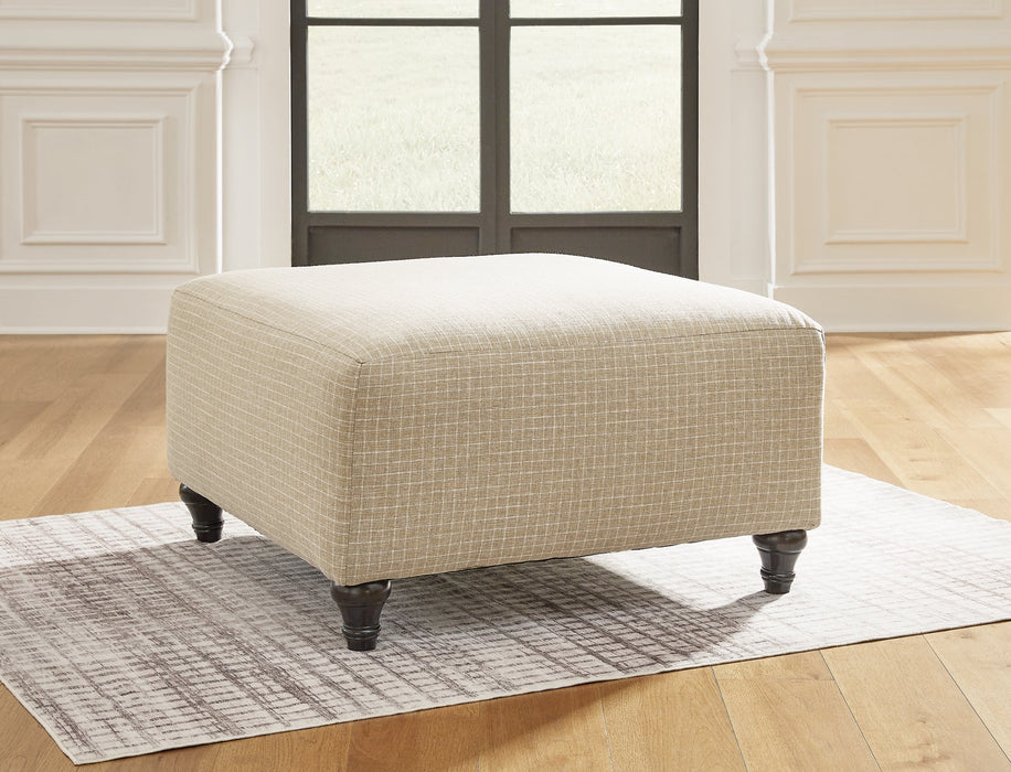 Valerani Oversized Accent Ottoman - Affordable Home Luxury