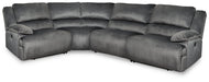 Clonmel Power Reclining Sectional - Affordable Home Luxury