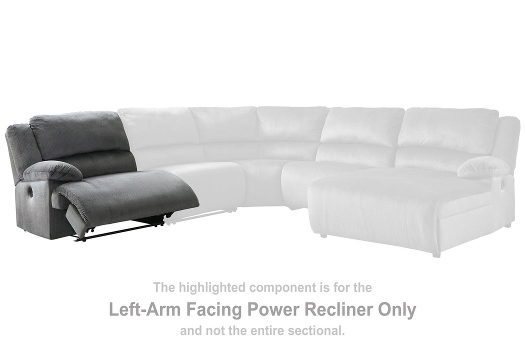 Clonmel Power Reclining Sectional - Affordable Home Luxury