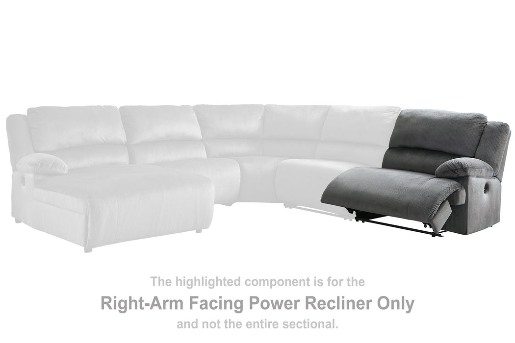 Clonmel Power Reclining Sectional - Affordable Home Luxury