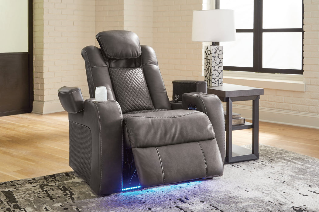 Fyne-Dyme Power Recliner - Affordable Home Luxury