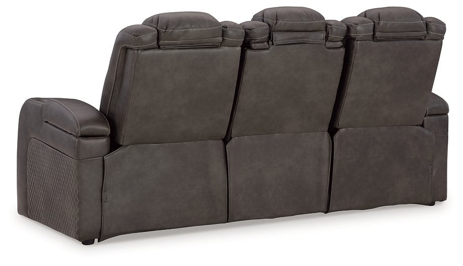 Fyne-Dyme Power Reclining Sofa - Affordable Home Luxury