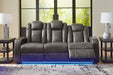 Fyne-Dyme Power Reclining Sofa - Affordable Home Luxury