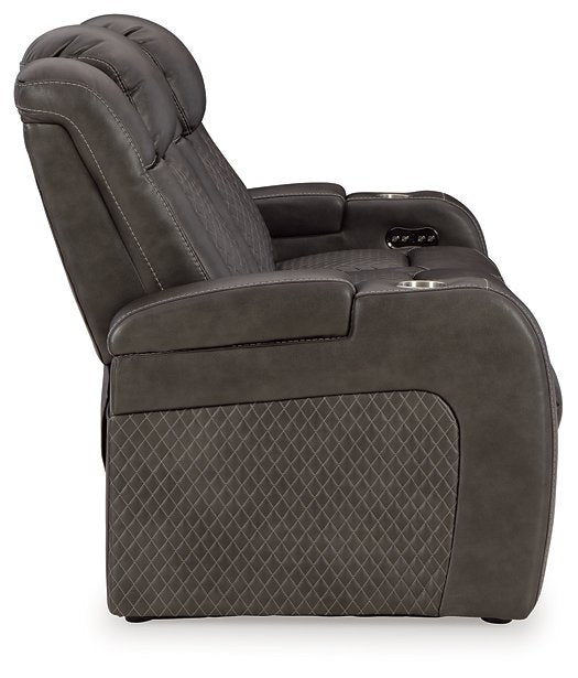 Fyne-Dyme Power Reclining Sofa - Affordable Home Luxury