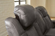 Fyne-Dyme Power Reclining Loveseat with Console - Affordable Home Luxury