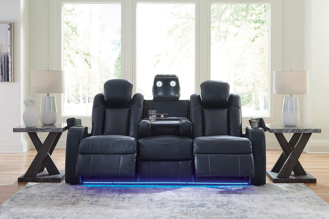 Fyne-Dyme Power Reclining Sofa - Affordable Home Luxury