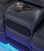 Fyne-Dyme Power Reclining Loveseat with Console - Affordable Home Luxury