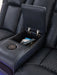 Fyne-Dyme Power Reclining Loveseat with Console - Affordable Home Luxury