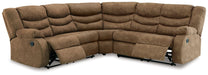 Partymate 2-Piece Reclining Sectional - Affordable Home Luxury