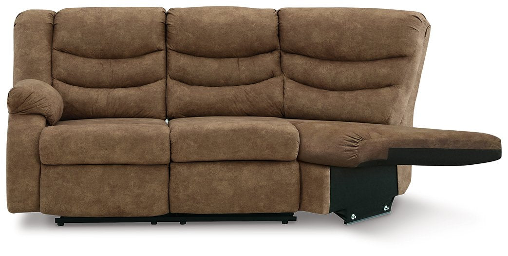 Partymate 2-Piece Reclining Sectional - Affordable Home Luxury