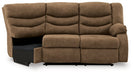 Partymate 2-Piece Reclining Sectional - Affordable Home Luxury