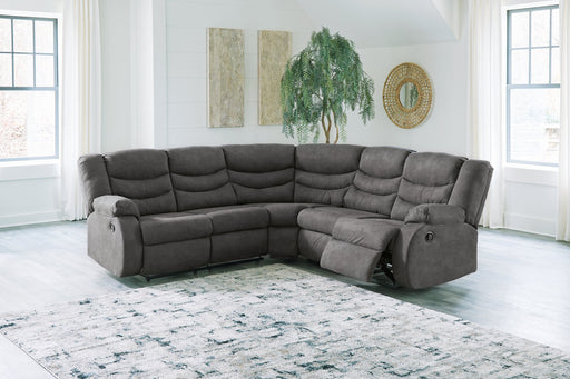 Partymate 2-Piece Reclining Sectional - Affordable Home Luxury