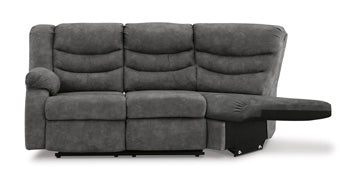 Partymate 2-Piece Reclining Sectional - Affordable Home Luxury