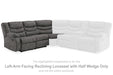 Partymate 2-Piece Reclining Sectional - Affordable Home Luxury