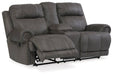 Austere Reclining Loveseat with Console - Affordable Home Luxury