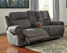 Austere Reclining Loveseat with Console - Affordable Home Luxury