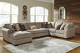 Pantomine Sectional with Chaise - Affordable Home Luxury