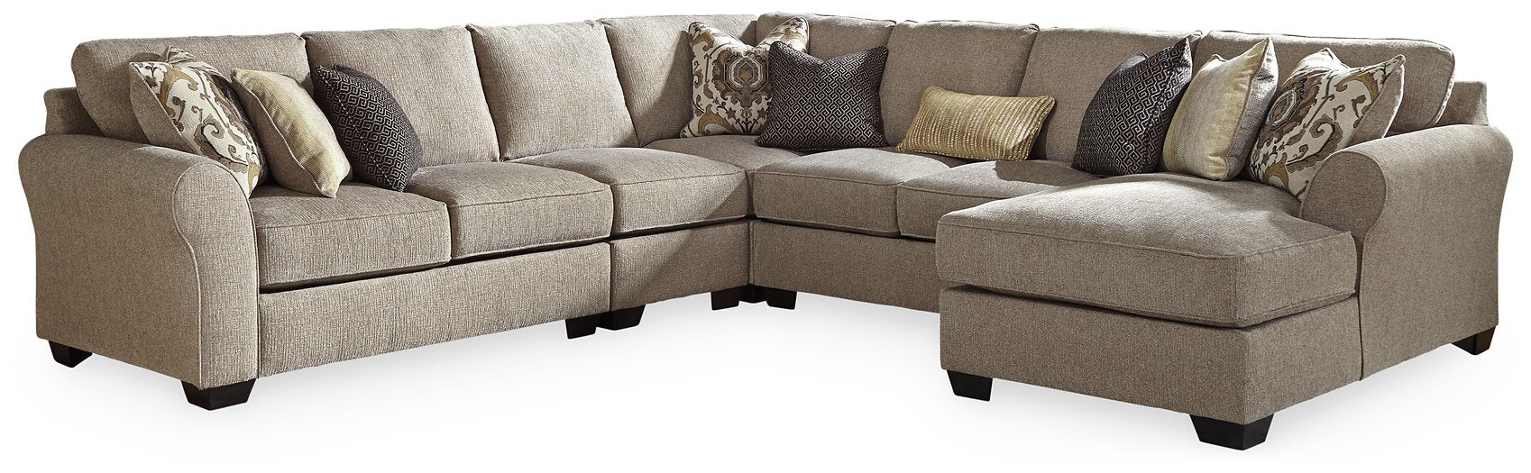 Pantomine Sectional with Chaise - Affordable Home Luxury