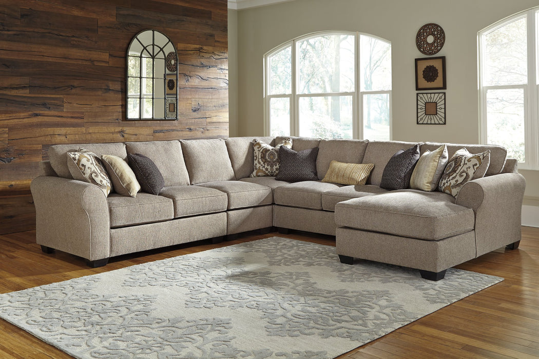 Pantomine Sectional with Chaise - Affordable Home Luxury