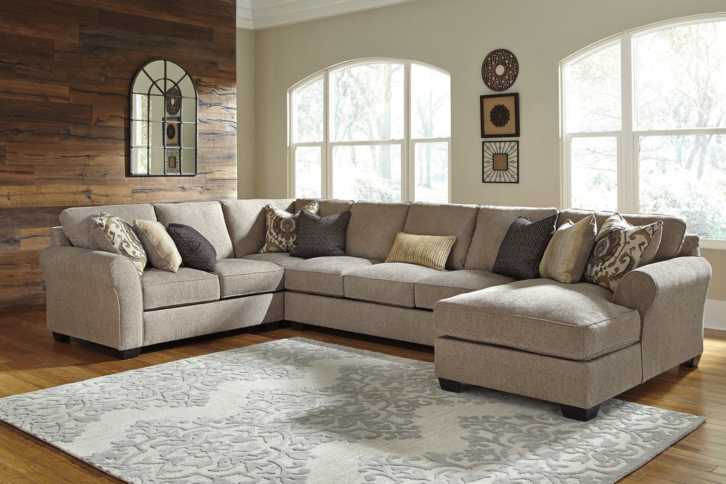 Pantomine Sectional with Chaise - Affordable Home Luxury