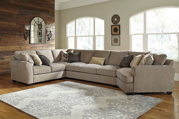 Pantomine Sectional with Cuddler - Affordable Home Luxury