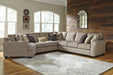 Pantomine Sectional with Cuddler - Affordable Home Luxury