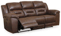 Stoneland Power Reclining Sofa - Affordable Home Luxury