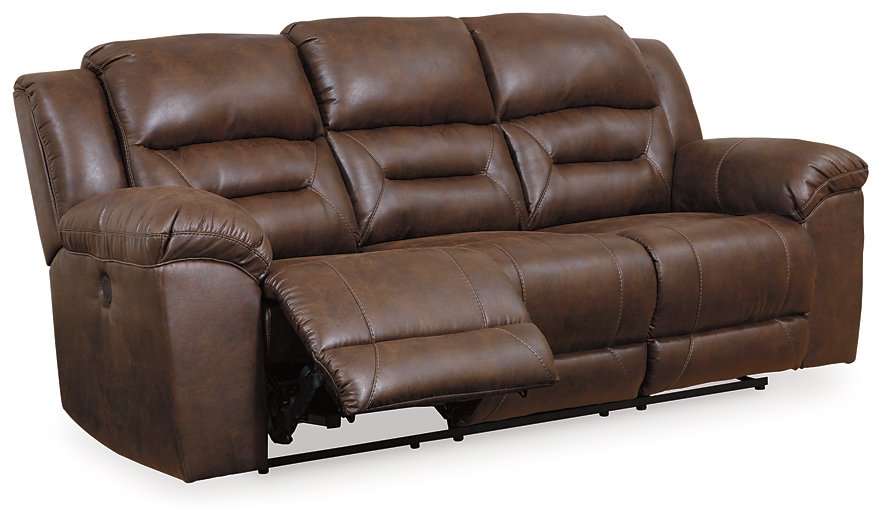 Stoneland Power Reclining Sofa - Affordable Home Luxury