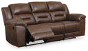 Stoneland Reclining Sofa - Affordable Home Luxury