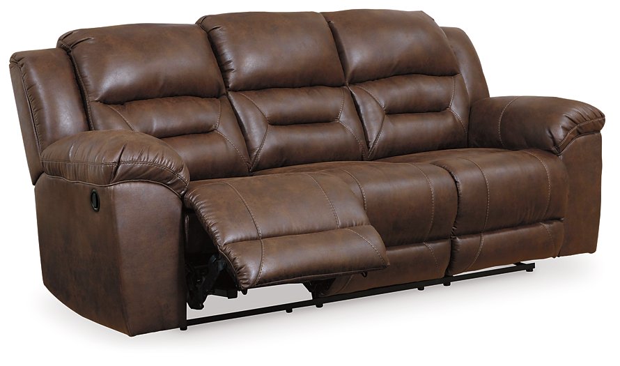 Stoneland Reclining Sofa - Affordable Home Luxury