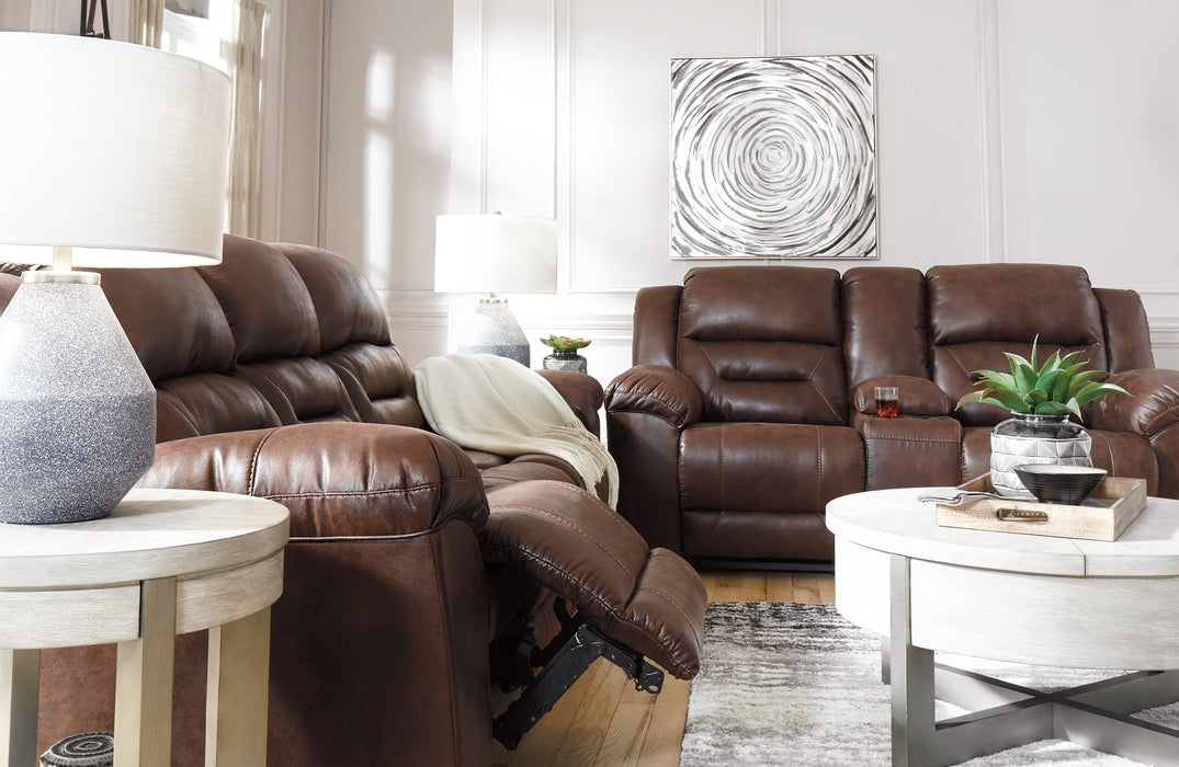 Stoneland Reclining Sofa - Affordable Home Luxury