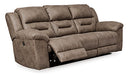 Stoneland Power Reclining Sofa - Affordable Home Luxury