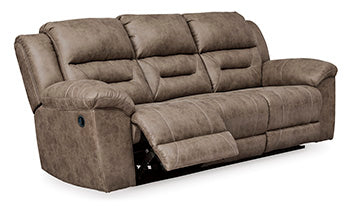 Stoneland Reclining Sofa - Affordable Home Luxury