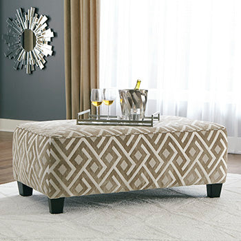 Dovemont Oversized Accent Ottoman - Affordable Home Luxury