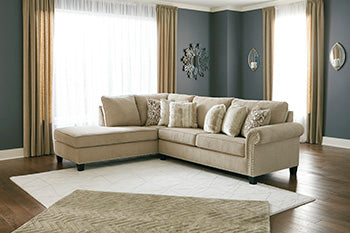 Dovemont 2-Piece Sectional with Chaise - Affordable Home Luxury