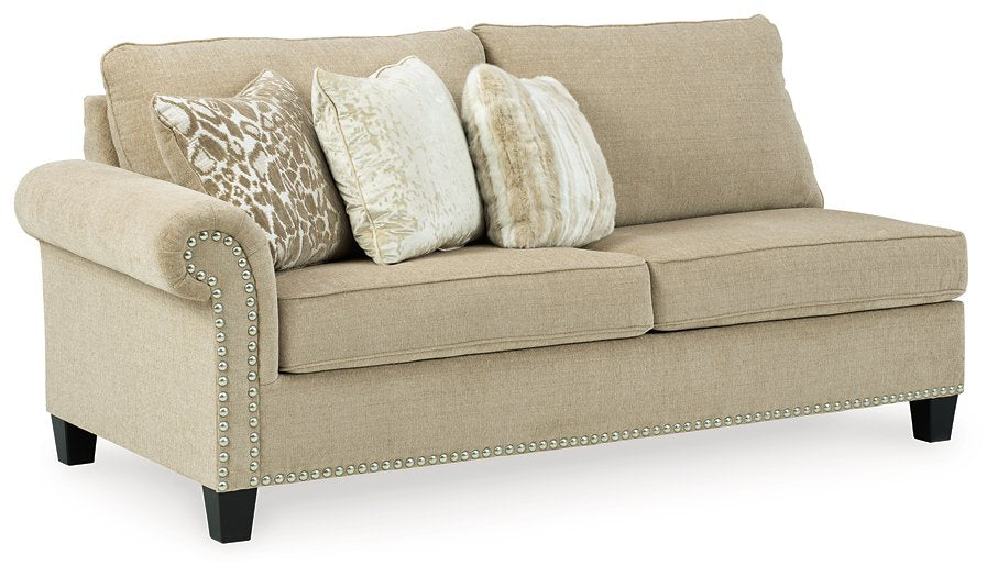 Dovemont 2-Piece Sectional with Chaise - Affordable Home Luxury