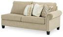 Dovemont 2-Piece Sectional with Chaise - Affordable Home Luxury