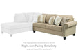 Dovemont 2-Piece Sectional with Chaise - Affordable Home Luxury