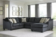 Eltmann Sectional with Chaise - Affordable Home Luxury