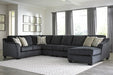 Eltmann Sectional with Chaise - Affordable Home Luxury