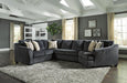 Eltmann Sectional with Cuddler - Affordable Home Luxury