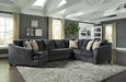 Eltmann Sectional with Cuddler - Affordable Home Luxury